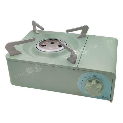 Small Modern Portable Gas Range Green