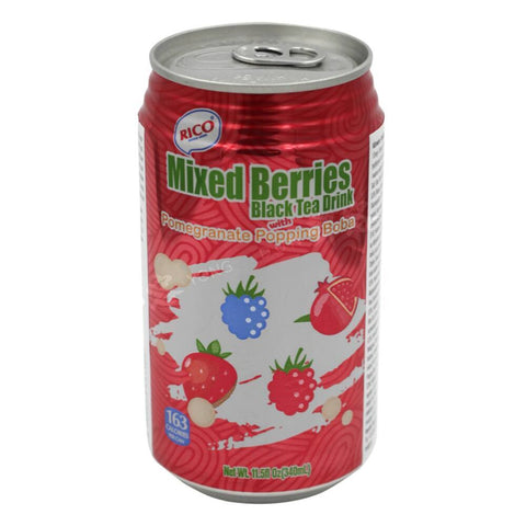 Mixed Berries Black Tea Drink (Rico) 350g