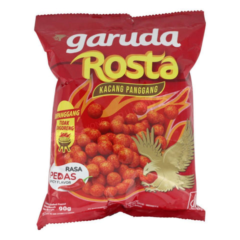 Good Rosta Rosta Coated Peanuts Spicy (Garuda) 90g | Dun Yong Webshop