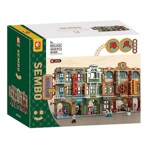 Sembo Blocks Set Hong Kong Nostalgic Street 601142C