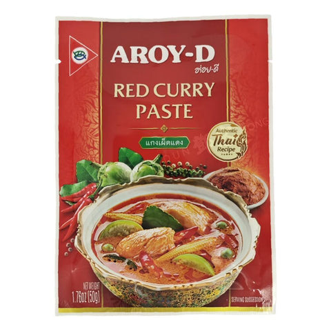 Red Curry Paste (Aroy-D) 50g