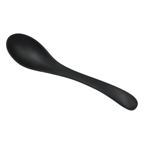 Melamine Zen Spoon Black 20x4.5cm