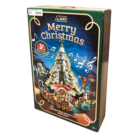 Jaki Blocks Christmas Tree Music Box