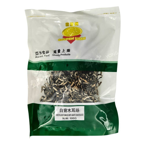 Black & White Fungus Strips (Golden Lion) 100g