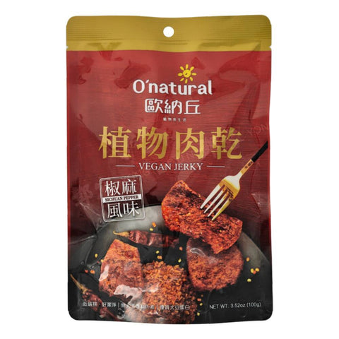 Vegan Jerky Sichuan Pepper (Onatural) 100g