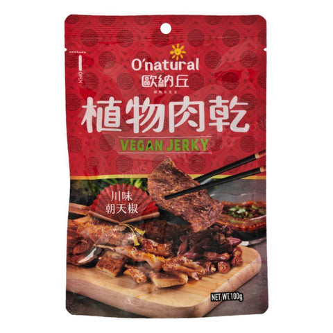 Vegan Jerky Hot & Spicy (Hoya) 100g