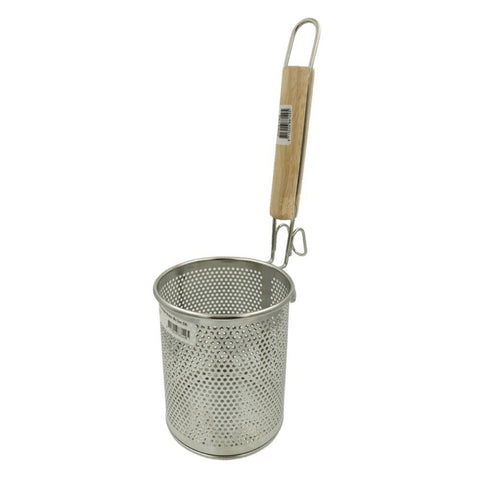 SS Flat Bottom Noodle Strainer 35x12cm