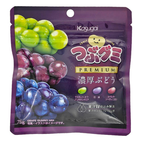 Gummy Premium Rich Grape (Kasugai Tsubu) 75g