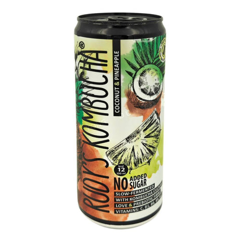 Coconut & Pineapple Kombucha (Rudy's) 330ml