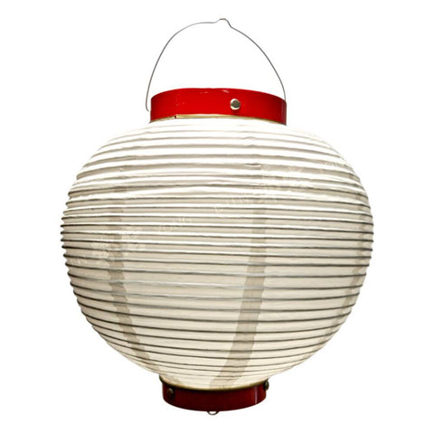 Japanese Lantern Chochin Taka White
