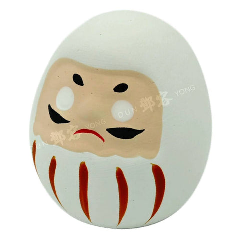 Mini Daruma 4.5cm White
