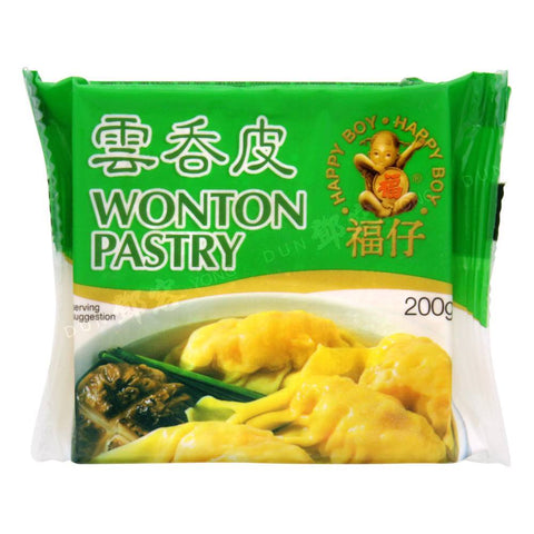 Wonton Pastry 8x8cm (Happy Boy) 200g