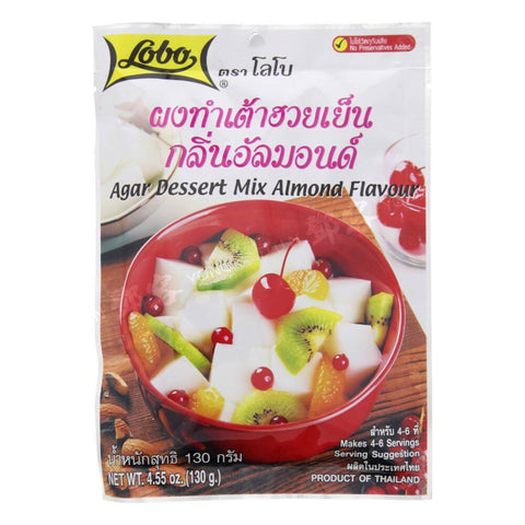 Agar Dessert Mix Almond Flavor (Lobo) 130g
