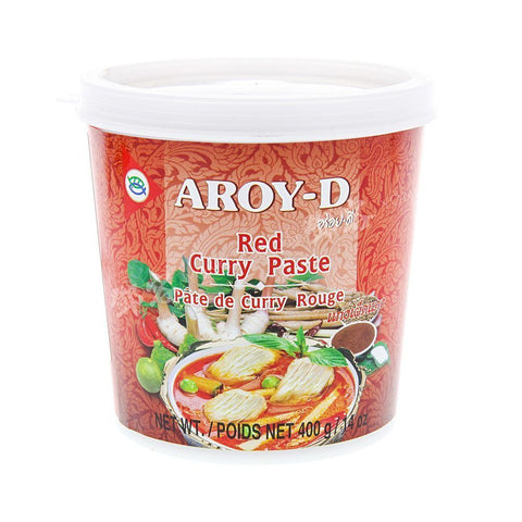 Rode Currypasta (Aroy-D) 400g