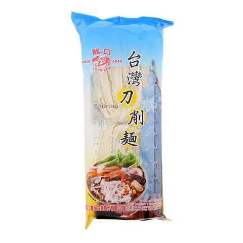 Taiwan Mes Gesneden Noedels (Long Kow) 200g