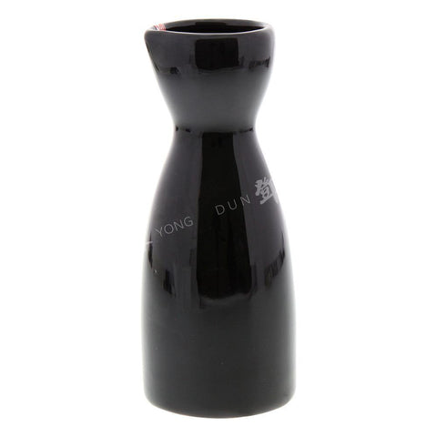 Sake Bottle Black 13.5cm