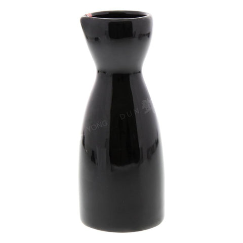 Sake Bottle Black 13.5cm