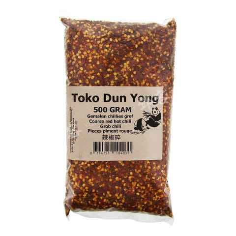 Chilies Gemalen Grof (MOL) 500g