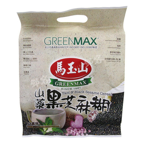 Yam & Black Sesame Cereal 13pkt (Greenmax) 455g