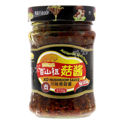 XO Mushroom Sauce Authentic Sichuan (Bai Shan Zu) 210g