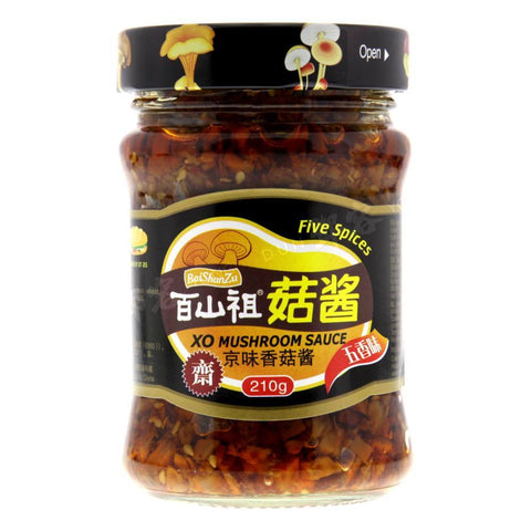 XO Mushroom Sauce Five Spices (Bai Shan Zu) 210g