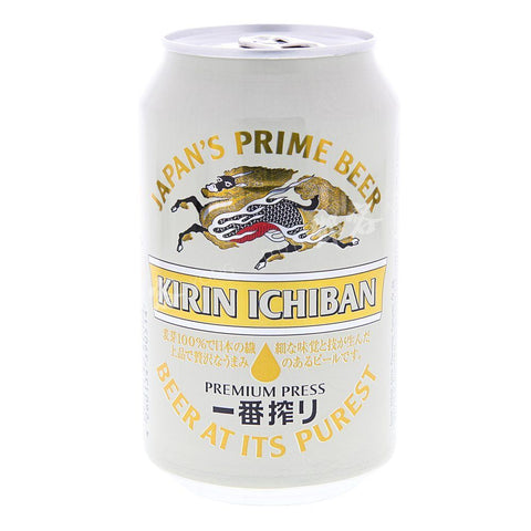 Ichiban Beer Can (Kirin) 330ml