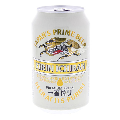 Ichiban Beer Can (Kirin) 330ml