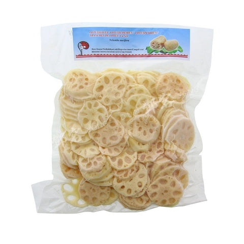 Raw Frozen Lotus Root Slices (Asian Pearl) 500g