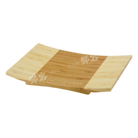 Bamboo Tray Curved 27x18cm