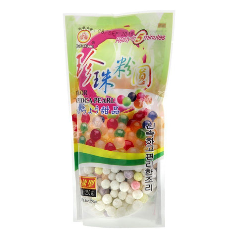 Color Tapioca Pearl (Wu Fu Yuan) 250g