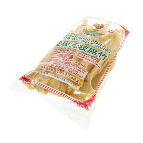 Cock Brand Dried Bean Curd Sticks (Foo Yuen Loong) 200g