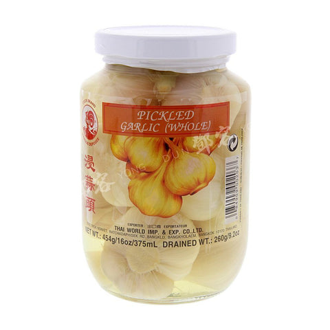 Pickled Garlic Whole (Cock Brand) 454g