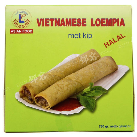 Vietnamese Loempia Met Kip 12stk (Aziatisch Eten) 780g