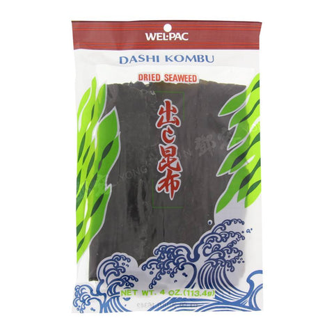 Dashi Kombu Dried Seaweed (Wel-Pac) 113.4g