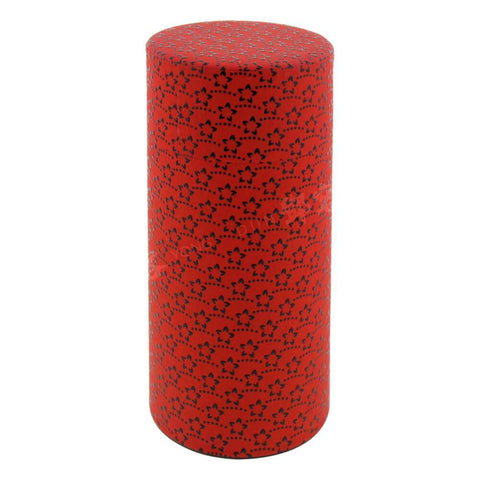 Tea Container Flower Red SS 7.6x15.5cm