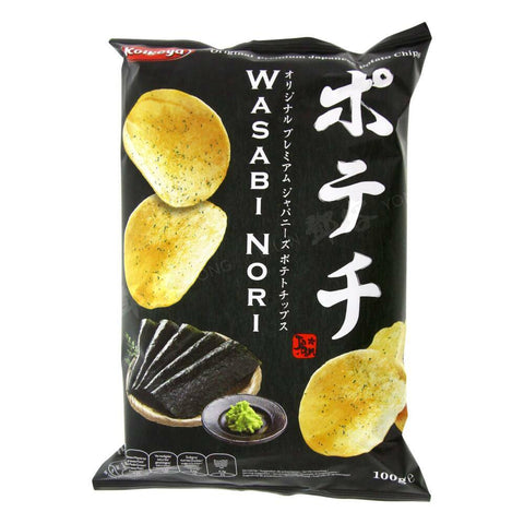 Wasabi Potato Chips (Koikeya) 100g