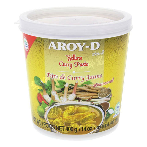 Yellow Curry Paste (Aroy-D) 400g