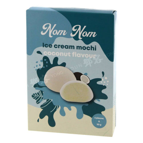 Ice Mochi Coconut 6pcs (Nom Nom) 180g