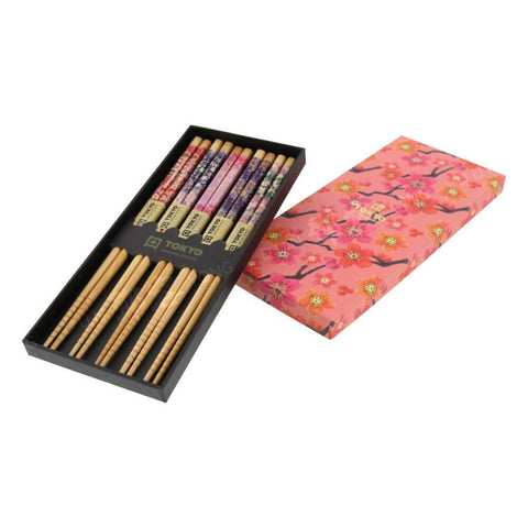 Chopsticks Colourful Sakura 5pr