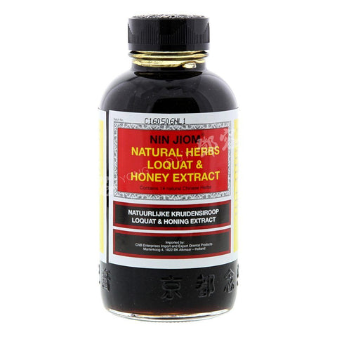 Loquat Extract Natural Herbs Loquat & Honey Extract (Nin Jiom) 300ml | Dun Yong Webshop