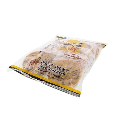 Rice Crackers Seaweed (Want Want) 160g