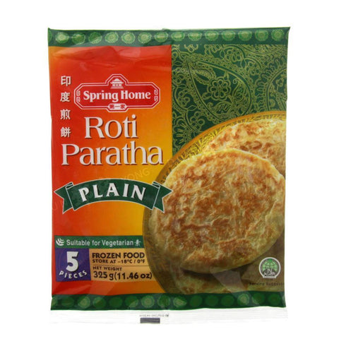 Roti Paratha Plain (Spring Home) 320g