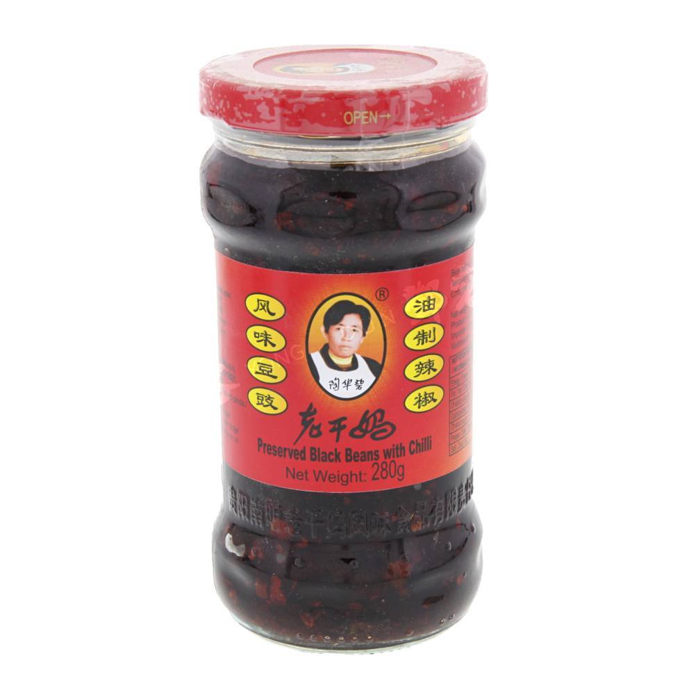 Salted Black Beans with Chili (Lao Gan Ma) 280g – Dun Yong Webshop