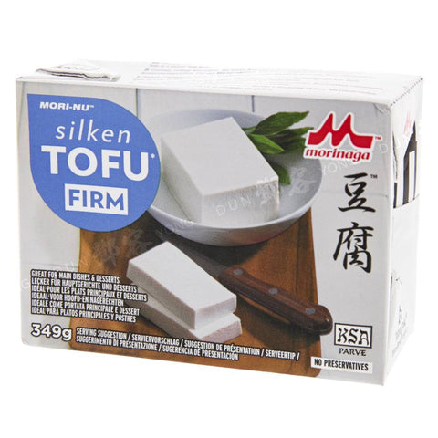 Mori-Nu Silken Tofu Firm Soyabean Curd (Morinaga) 349g