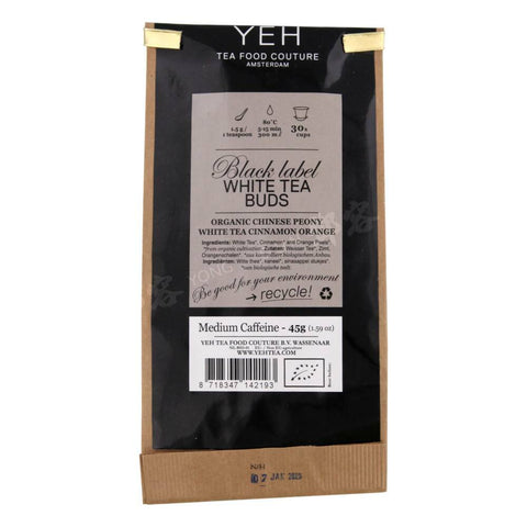 Black Label White Tea Buds (Yeh Tea) 45g