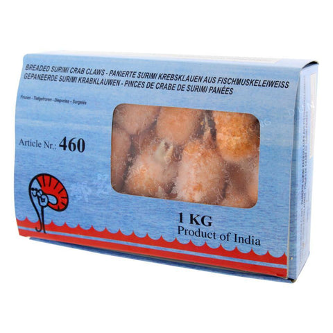 Breaded Surimi Crab Claws (Asian Pearl) 1kg