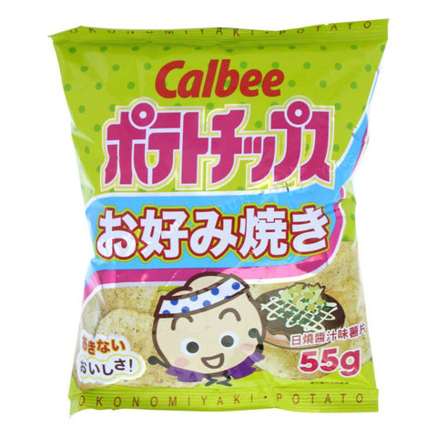 Okonomiyaki Potato Chips (Calbee) 55g