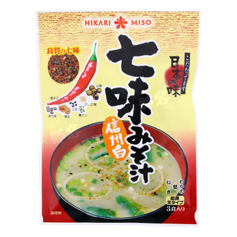 Shichimi Spicy Miso Soup 3pcs (Hikari) 60g