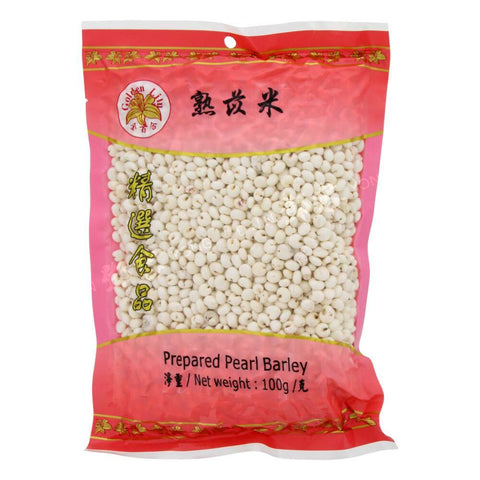 Prepared Pearl Barley (Suk Yi Mai) (Golden Lily) 100g