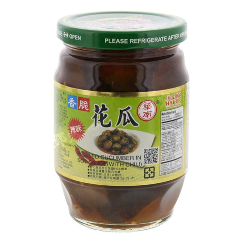 Pickled Cucumber in Soy Sauce with Chili Fa Gua (Hwa Na) 369